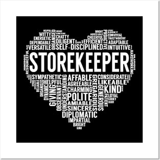 Storekeeper Heart Posters and Art